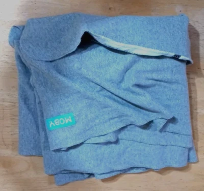 Moby Baby Wrap Sling Gray very soft and stretchy great condition - Image 1 of 4