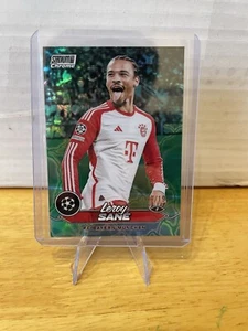 2023-24 Topps Chrome Stadium Club Leroy Sane Green/Aqua Electric Charge /199 - Bild 1 von 3