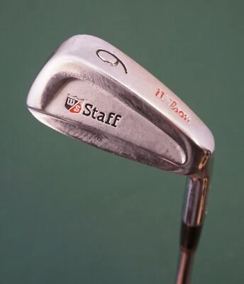 Wilson Staff Progressive 6 Iron Regular Steel Shaft Golf Pride Grip - Image 1 of 4