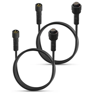 Cable de extensión de luz de roca RGB de 10 pies y 4 pines 2 piezas para luces de roca LED RGB - Imagen 1 de 9