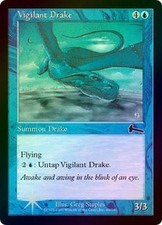 Vigilant Drake - Foil New MTG Urza's Legacy Magic 2B3