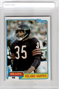 1981 Topps - Roland Harper #516 Football Card Near Mint FREE SHIPPING - Picture 1 of 2