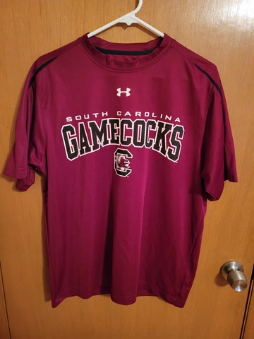 South Carolina Gamecocks Under Armour Men's Shirt Maroon Size M Cover
