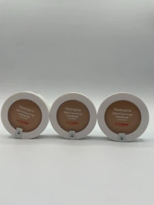 3 pk Expired Neutrogena Skin Clearing Mineral Powder Microclear #40 Nude - Image 1 of 3