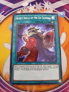 Yugioh - Secret Skills of the Six Samurai SPWA-EN007 NM 1st ed Secret Rare - Picture 1 of 1