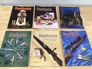 “Handloader” The Journal of Ammunition Reloading -Complete 1986 Year - 6 Issues - Picture 1 of 8