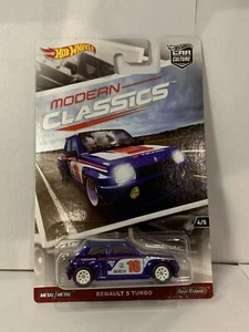 Hot Wheels Modern Classic Renault 5 Turbo with Real Riders Car Culture 4/5 blue - Picture 1 of 2