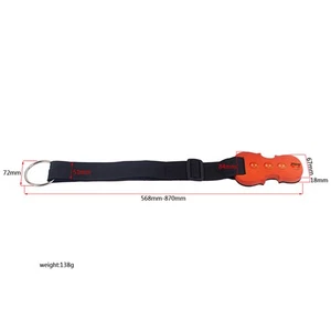 Grame de anti-violonceau à de de 4 trous en bois (noir orange) - Photo 1/11