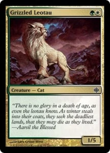 Grizzled Leotau -Foil Medium Play MTG Alara Reborn - Picture 1 of 1