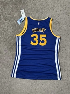 NEW Womens Jersey #35 KEVIN DURANT GOLDEN STATE WARRIORS NBA, Size L - Imagen 1 de 9
