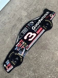 Dale Earnhardt #3 Goodwrench Car Shaped Rug NASCAR Vintage Race Fan Carpet 36x10 - Bild 1 von 18