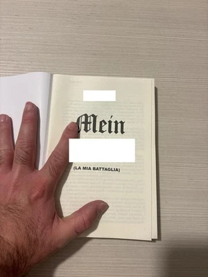 Libro Lamiabattaglia_mein_kampf_adolfo_NUOVO - Immagine 1 di 3