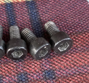 3 Genuine Original Floyd Rose Tremolo Locking Lock Nut Top Screws - Picture 1 of 3