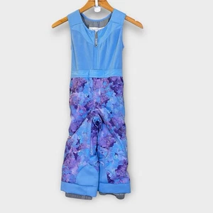 Pantalones de nieve Spyder para niñas azul púrpura esquí snowboard talla 4 pequeños a altos extensibles - Imagen 1 de 9