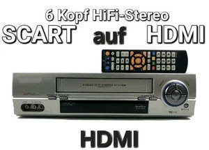 VHS Videorecorder VCR Videorekorder Scart / HDMI 6 Kopf 12 Monate Garantie # - Bild 1 von 13