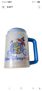 Walt Disney World 25th Anniversary Souvenir Tasse LESEN UND SIEHE FOTOS - Bild 1 von 6