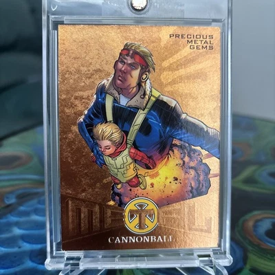 Fleer Ultra X Men 2018 Cannonball Bronze PMG 166/199 - Image 1 of 3