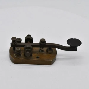Vintage Signal Transmitting Straight Key WWII Era - Picture 1 of 8