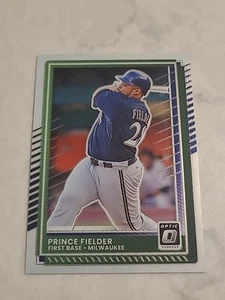 2025 Panini Donruss- Prince Fielder OPTIC #62 BREWERS - Bild 1 von 2