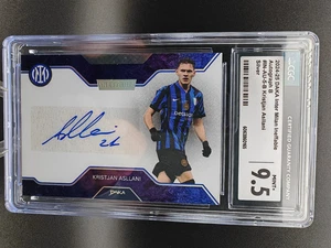 2024-25 DAKA Kristjan Asllani AUTO Silver 12/15 Inter Milan CGC 9.5 #IN-AU-5-B - Picture 1 of 3