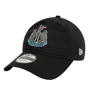 Youth New Era Black Newcastle United Core 9FORTY Adjustable Hat - Picture 1 of 5