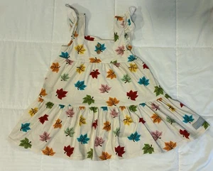 Eleanor Rose Fall Leaves Kira Top Size 6-7 - Picture 1 of 6