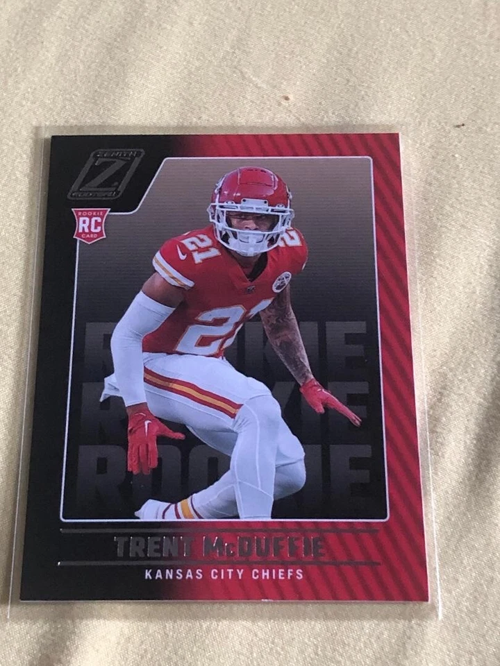 A23-2 2022 Panini Zenith Football Rookie Trent McDuffie Kansas City Chiefs - Image 1 of 1
