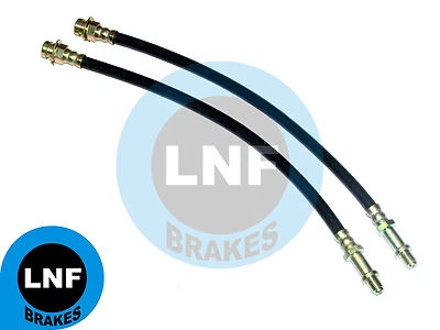 fits DODGE CORONET SUPERBEE DISC BRAKE HOSE FRONT PAIR X2 71 1971 - Image 1 of 3