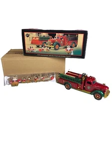 First Gear 1949 International KB Fire Truck w/ Holiday Figures 19-3394 - Picture 1 of 12