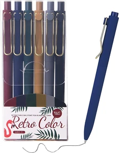 Black Pens, Fine Point Smooth Writing Personalized Ballpoint Pens Bulk, Flair Te - Picture 1 of 7