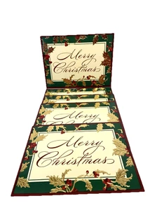 Lot of 5 Hallmark Ensemble Merry Christmas UNSED Greeting Cards Vintage - Picture 1 of 4