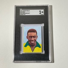PELE - 1966 Sicker-Verlag #134 Weltmeisterschaft - SGC PR 1 - POP 10! 🔥🔥🔥
