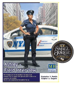 Master Box MB24027. Ashley - Field Interview. Dangerous Curves. Scale 1:24. NEW - Picture 1 of 4