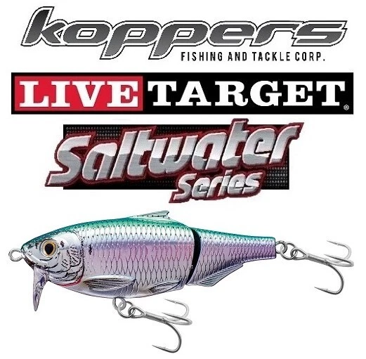 RARO Live Target (SSW75T949) Wakebait de agua salada sardina sardina a escala Foto 1 de 1