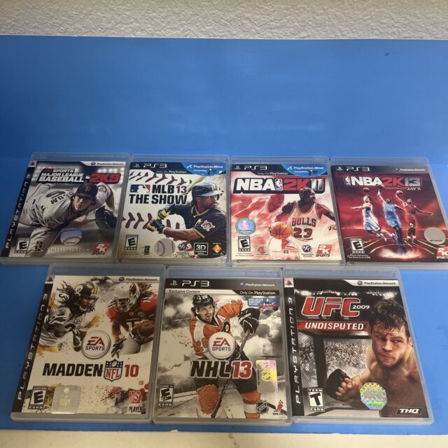 NHL 09, 10, 11, 12, 13, 14 (6 Game Lot: Sony PlayStation 3 PS3