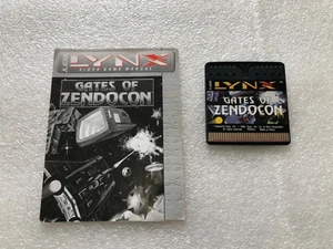 Gates of Zendocon - Atari Lynx - Solo cartuccia e manuale - Foto 1 di 2