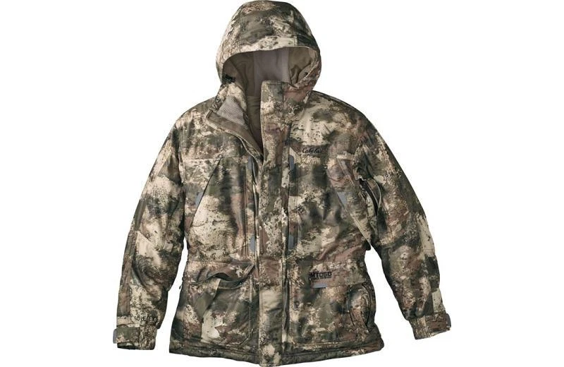 Cabela's Men's MT050 Whitetail Extreme Gore-tex GTX Hunting Parka O2 Octane Camo - Image 1 of 4