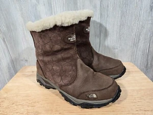 Women's The North Face Primaloft Brown Waterproof Winter Snow Boots AYX8 - 7.5 - Picture 1 of 14