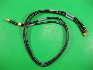 Telegartner Steckverbinder HF-Kabel-Baugruppe SMA zu SMA 2' (Menge 2) Neu - Bild 1 von 6