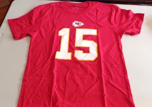 Kansas City Chiefs Mahomes #15 T-Shirt Trikot Jugend Größe Small NFL Pro Line - Bild 1 von 3