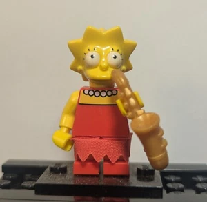 Lego Lisa Simpson The Simpsons Series 1 Collectible Minifigure SIM010 - Complete - Picture 1 of 1