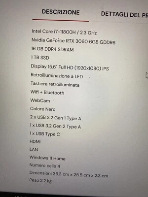 Acer Nitro 5 AN515-58-760C 15,6" 144Hz (1TB SSD, Intel Core i7-12700H,... - Immagine 1 di 4