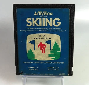 Atari 2600: SKIING Cartridge by Activision - Tested & WORKS - Picture 1 of 3