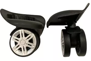 Silent Swivel Suitcase Luggage Wheels/Replacement Casters, Discount For Multiple - Picture 1 of 4
