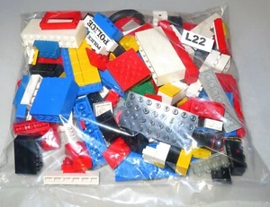 Kleine LEGO Bausteine in verschiedenen Farben und Formen (400g) - orig. Bild L22 - Bild 1 von 1