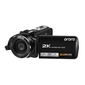 Digital Hd Video Camera 16X Zoom 30MP Recorder Camcorder Black IR DV Handycam - Picture 1 of 28