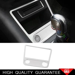 For Volkswagen Tiguan 2010-2016 Matte Silver Console Storage Box Frame Trim 1PCS - Picture 1 of 9