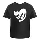 'Black Cat' Men's / Women's Cotton T-Shirts (TA003710)