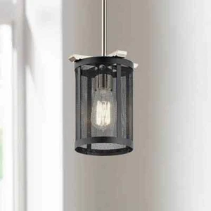 Kichler Lighting 43722PN - Titus 6.5" Mini Pendant in Polished Nickel - Picture 1 of 4