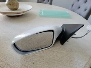 NEW WHITE fits 2011-2014 Hyundai Sonata Driver Side Left Mirror Heated - Picture 1 of 6